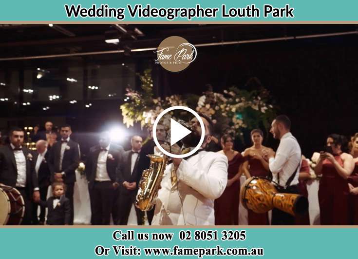 The Groom playing the sax Louth Park NSW 2320