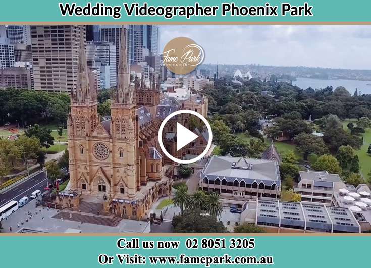 Aerial view of the wedding venue Phoenix Park NSW 2321